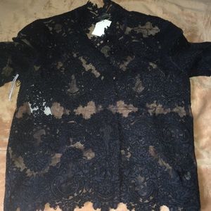 women's clothing top Babaton Varda Blouse New